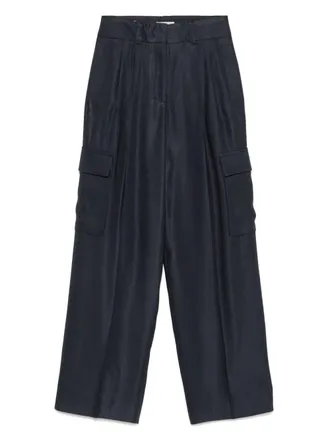 PESERICO Lurex-Infused Fleece Cotton Joggers from $432.00