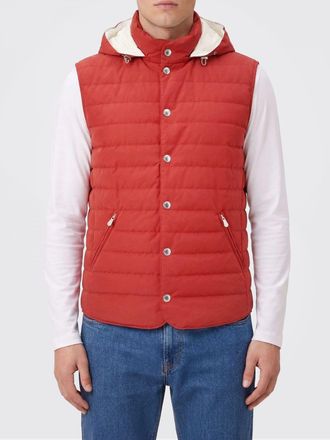 Brunello Cucinelli Suit Vest Men color Red