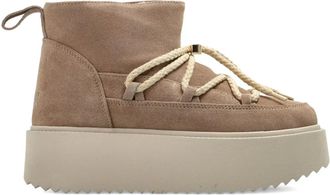 INUIKII Laarzen met platform zool - Beige