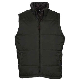 SOLS Unisex Warm Gilet voor volwassenen (Zwart)