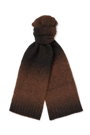 Mr P. Dégradé Knitted Scarf