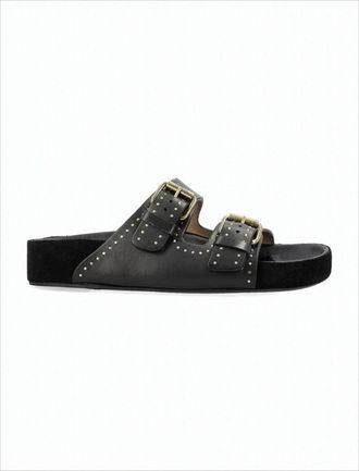 Isabel Marant Slip-On Mules With Dual Buckled Straps