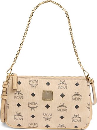 MCM Aren Shoulder Bag in Beige at Nordstrom Rack