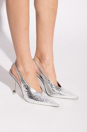 Jimmy Choo London Heeled Shoes Isa, Womens, Silver