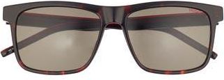 BOSS 56mm Square Sunglasses in Havana Red at Nordstrom Rack