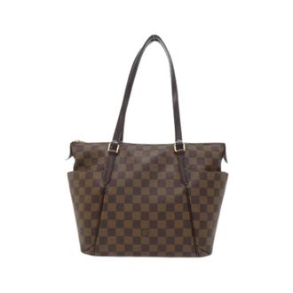 Louis Vuitton Pre-owned Tote Bags, female, Brown, Size: ONE SIZE Pre-owned Canvas Tote Bag