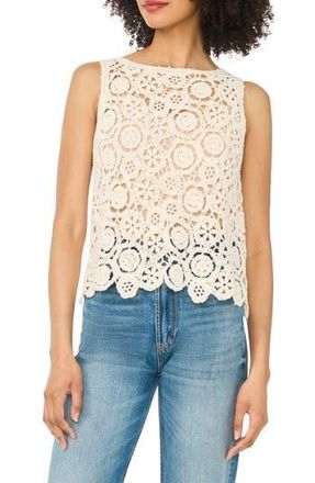 1.State Open Knit Tank in Birch at Nordstrom Rack, Size X-Small