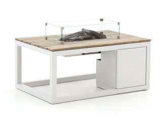 Cosi raw lounge vuurtafel 120x80x55cm