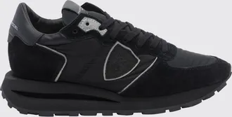 Philippe Model Sneakers basse Tropez Haute in pelle scamosciata con suola dentellata