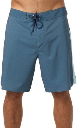 O'Neill Hyperfreak Tech Panel Board Shorts in Dark Slate at Nordstrom, Size 31