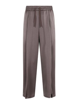 Herno Pleated Trousers With Drawstring