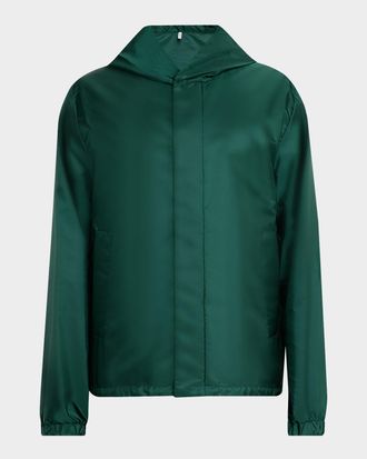 Moncler Men & apos;s Hooded Nylon Jacket