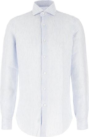 Barba Heren, Overhemden, Blauw, Maat: 4XL