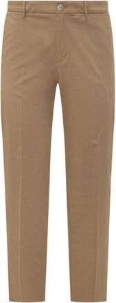 Cruna Midtown Broek - Heren - Straight fit broeken - Bruin - S - Broeken