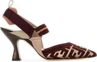 Fendi Pumps Colibri con monogramma - Rosso