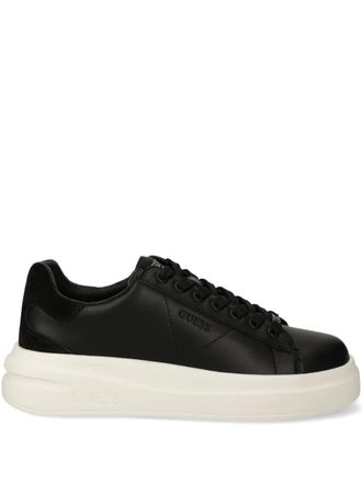 Guess Co logo-debossed sneakers - Black