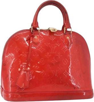 Louis Vuitton Pre-owned Handbags, female, Red, Size: ONE SIZE Pre-owned Alma Hand Bag