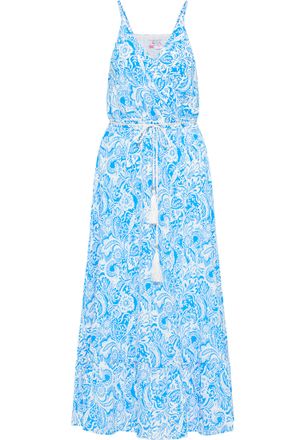 Izia Jurk Dames blauw wit