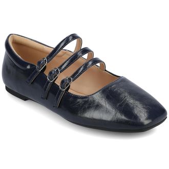 Journee Collection Womens Wide Width Darlin Dress Flats