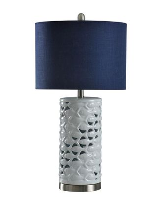 StyleCraft Stylecraft 27In School Of Fish Cylindrical Table Lamp