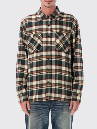 Filson Camicia a quadri in flanella di cotone con tasche sul petto