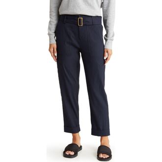 Vince Cargo Linen Blend Pants in Coastal Blue at Nordstrom Rack, Size Medium