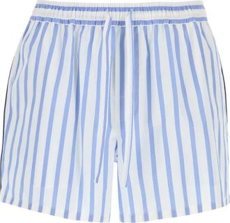 Dolce & Gabbana Geborduurde Poplin Bermuda Shorts - Heren - Strandmode - Veelkleurig - S - Badmode