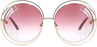 Chloé CE 114SRI 835 Womens Sunglasses Gold Size 62
