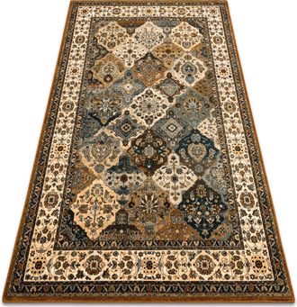 RugsX Tappeto Di Lana Polonia Samari Ornamento Jadeit Maro Brown 235x350 Cm