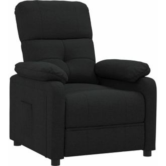 vidaXL Vidaxl - Sill&oacute;n Reclinable De Tela Negro