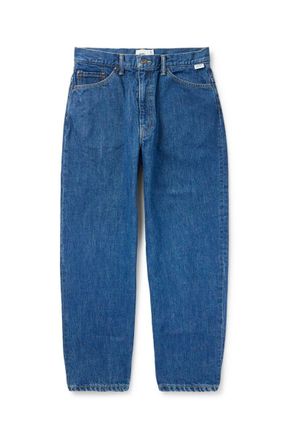 Wtaps Blues Straight-Leg Cropped Jeans