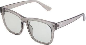 Sixty One Sunglasses Delos Polarized Sunglasses in Grey/clear at Nordstrom