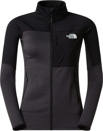 The North Face Polartec Powergrid Stormgap Jacket Fleecejacke f&uuml;r Damen | schwarz
