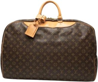 Louis Vuitton Pre-owned Weekend Bags, female, Brown, Size: ONE SIZE Pre-owned Fabric Travel Bag