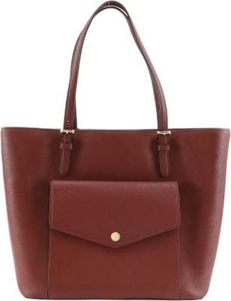 Michael Kors Pre-owned Tote Bag - Dames - Vintage Shopper - Rood - ONE Size - Leer - Vintage