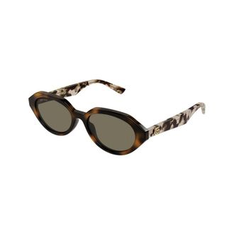 Gucci Geometric Sunglasses - female - Gucci - Sunglasses - Multicolor - 53 MM - Accessories