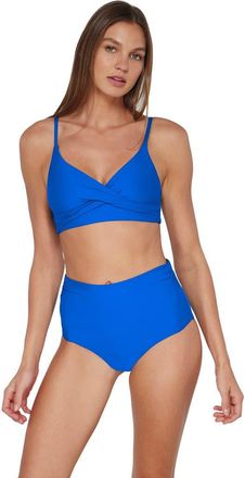 Sunsets Lyla Bralette Bikini Swimsuit Top in Electric Blue at Nordstrom, Size 3X-Large