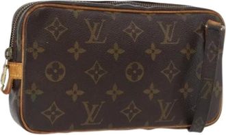Louis Vuitton Pre-owned Cross Body Bags, female, Brown, Size: ONE SIZE Pre-owned Monogram Canvas Shoulder Bag