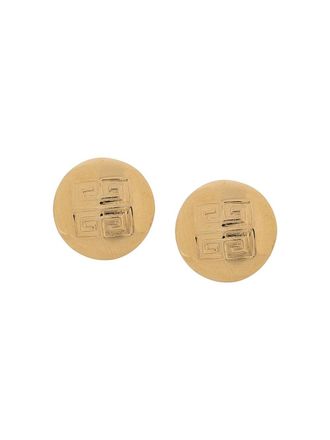 Givenchy 1980s clip-on earrings - Gold