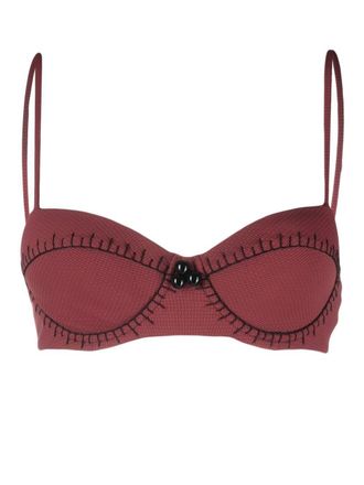 Marysia Swim Balconette bikinitop - Rood
