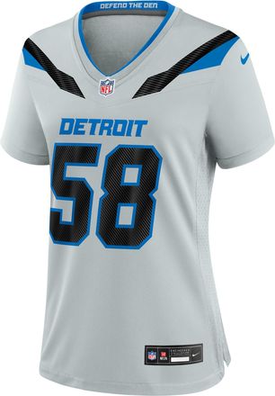 Nike Penei Sewell Detroit Lions Rivalries Collection Nike Womens NFL Game Jersey in Grey | 67NW0JFL9JF-B9T