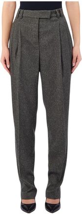 Liu Jo Pant.ts Tpotf Lungo - Dames - Straight fit broeken - Grijs - M - Polyester - Broeken