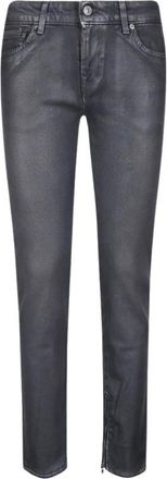 7 For All Mankind Y2K Skinny - Dames - Jeans - Grijs - Maat: W27 Denim