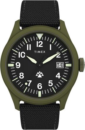Timex Traprock Mens Black Watch TW2W34400 Fabric - One Size