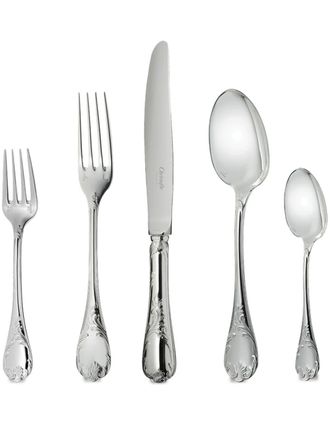 Christofle Set di 24 posate Marly (6 persone) - Argento