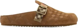 Burberry Urchin Clogs - female - Burberry - Slippers - Brown - 5 1/2 UK - Shoes