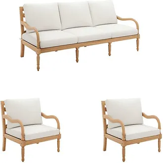 Ballard Designs Ceylon 3-Piece Sofa and Lounge Chair Set - Ballard Designs