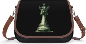 Generic Chess Piece King1 Fashion Womens Crossbody Bags Novelty Handbag Shoulder Bag Purse