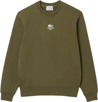 Lacoste Uomo, Felpe, Verde, L, new