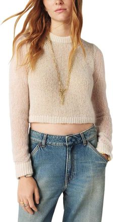BA&SH Diego Mohair & Wool-Blend Sweater